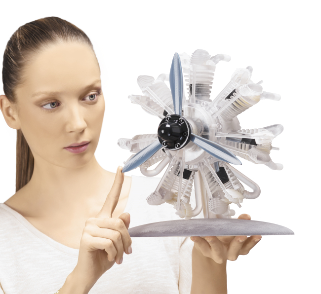 Stratasys Objet 500-1061 woman engine 2