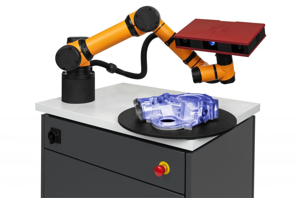 GOM ScanCobot?人機(jī)協(xié)作全自動量測系統(tǒng)